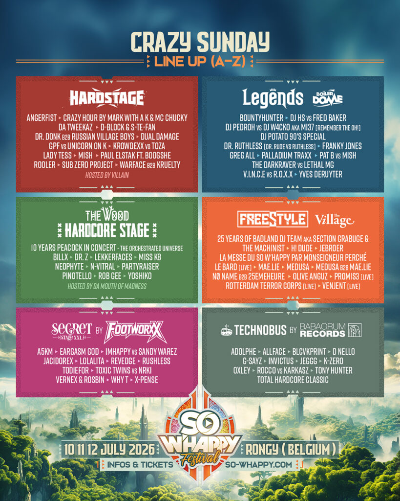 Line Up Sunday